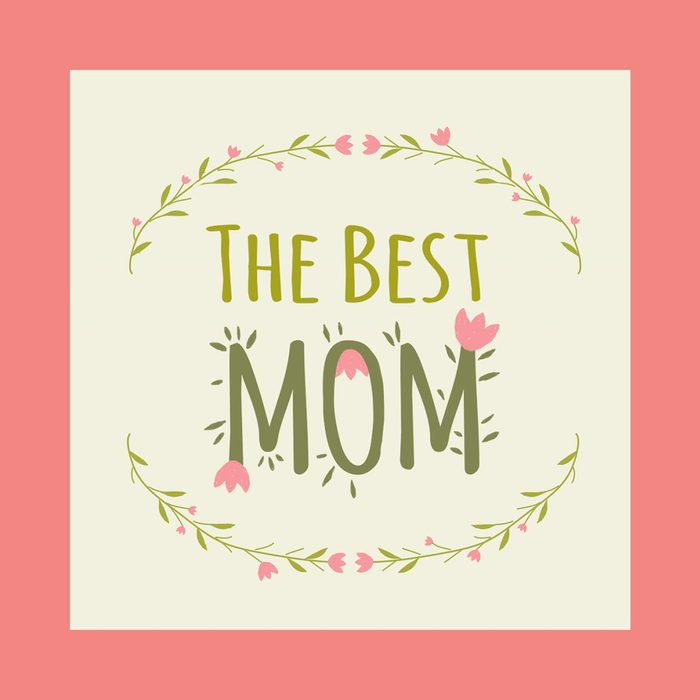 You’re Simply The Best, Mom card