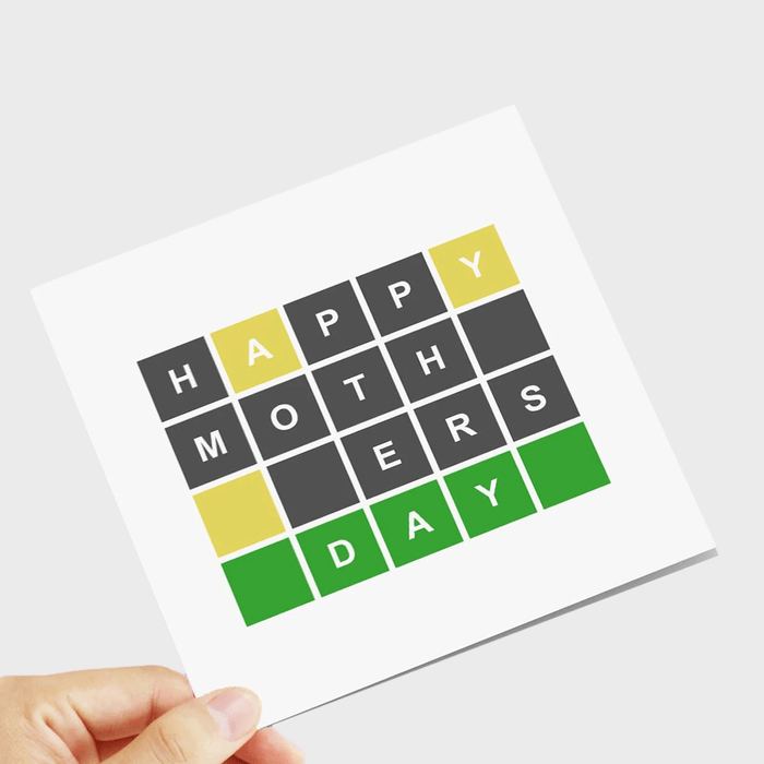 Happy Mothers Day Wordle Card Ecomm Via Etsy