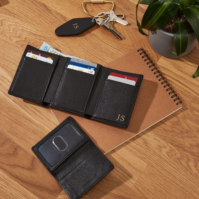 Trifold With Card Wallet Ecomm Via Leatherology.com