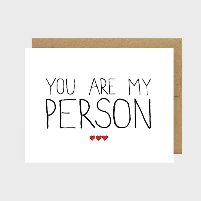 You Are My Person Card Ecomm Via Etsyc