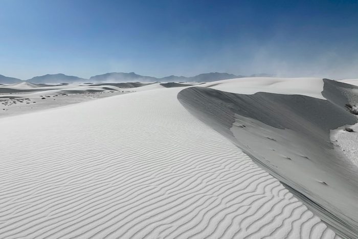 white sands national park in New Mexico
