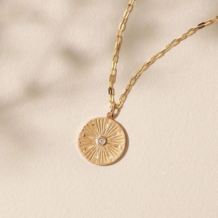 Compass Charm In 14k Yellow Gold 41092793 A98
