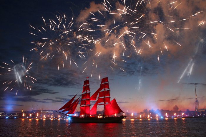 Scarlet Sails in Saint-Petersburg