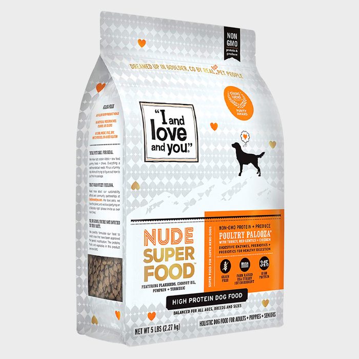 I And Love And You Nude Superfood Dry Dog Food Grain Free Kibble Prebiotics And Probiotics And Digestive Enzymes For Large And Small Dogs Ecomm Amazon.com
