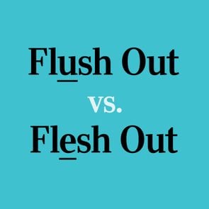 Flush Out Vs Flesh Out Rd Grammar