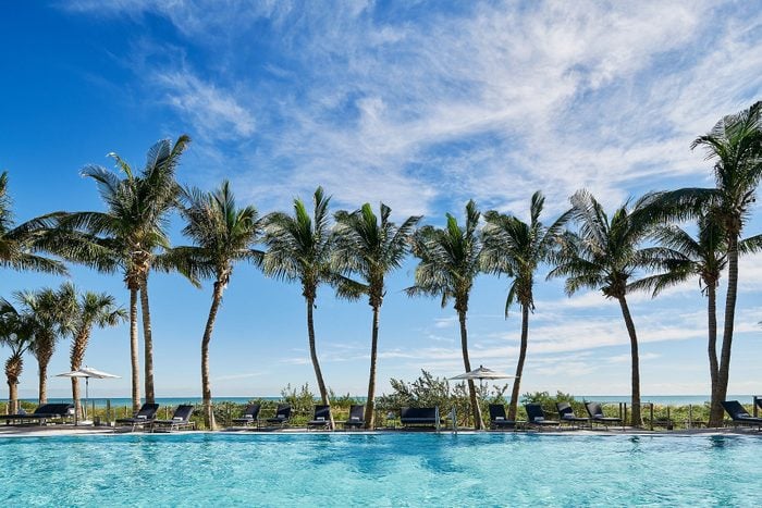 Sunrise Pool Florida all inclusive resort
