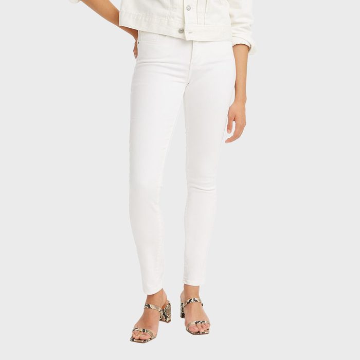 Womens 311 White Shaping Skinny Jeans 