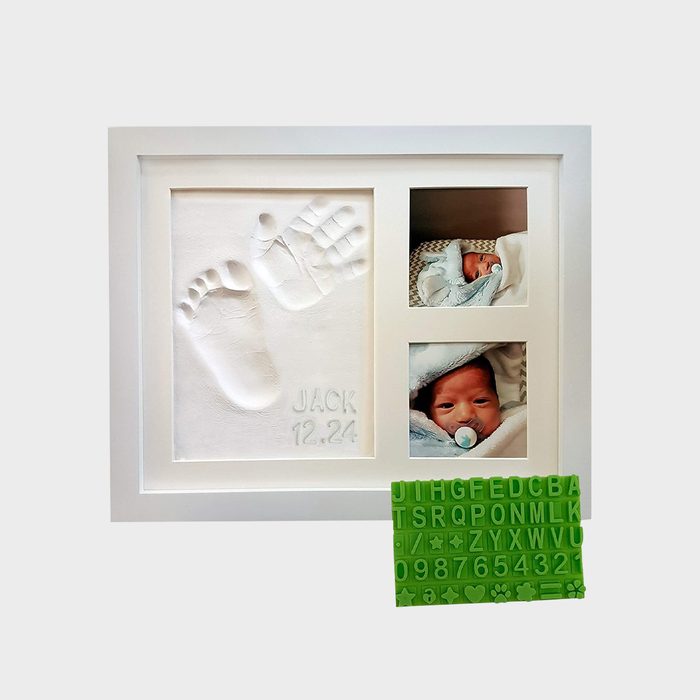Baby Handprint & Footprint Keepsake Photo Frame Kit Ecomm Amazon.com