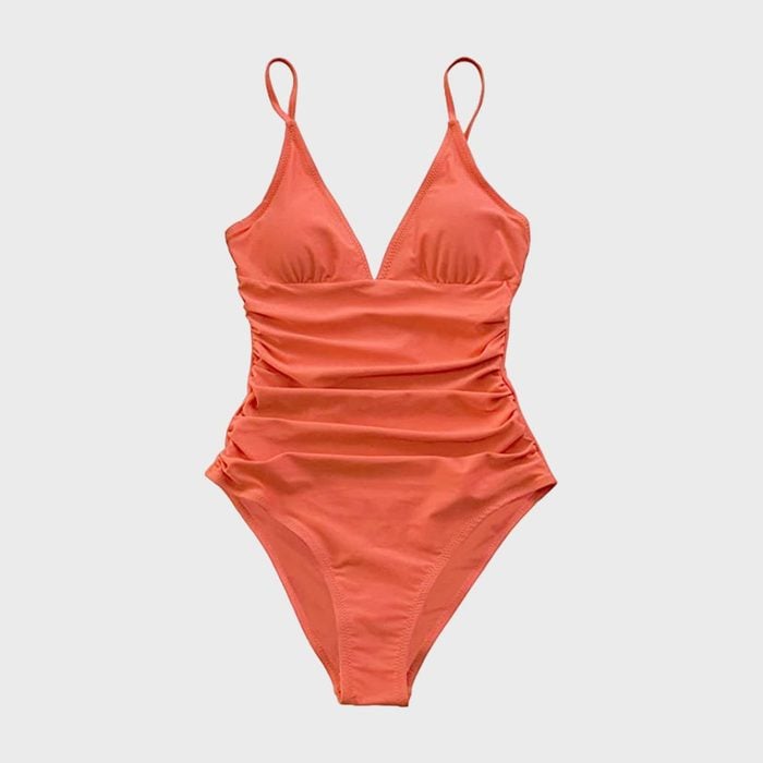 Cupshe Bright Day Shirring One Piece
