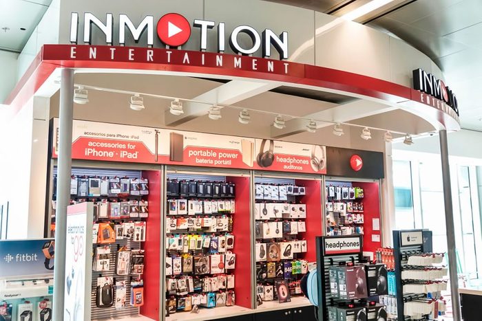 Miami International Airport, Inmotion Entertainment, wireless device, accessories store