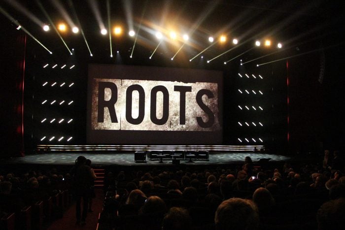 'ROOTS' on Stage is seen before the screening of the movie Roots Based on Alex Haleys 1976 novel, a historical portrait of American slavery