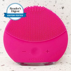 Foreo Luna Mini 2 with readers digest editor tested logo