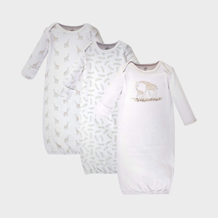 Touched By Nature Unisex Baby Organic Cotton Gowns Ecomm Amazon.com