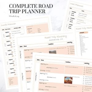 Complete Road Trip Planner Ecomm Via Etsy.com