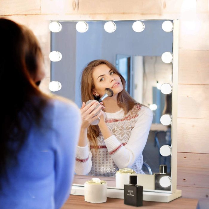 Hansong Large Vanity Mirror Makeup Ecomm Via Amazon.com