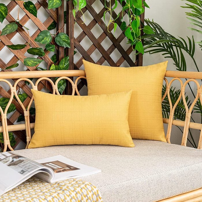 Kevin Textile Pack Of 2 Outdoor Waterproof Throw Pillow Covers Ecomm Via Amazon.com
