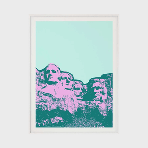 Mount Rushmore Art Print Emarcadero Ecomm Via Etsy