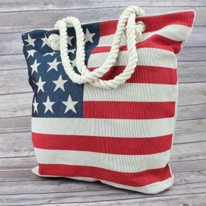 Patriotic Tote Bag American Flag Ecomm Via Etsy.com