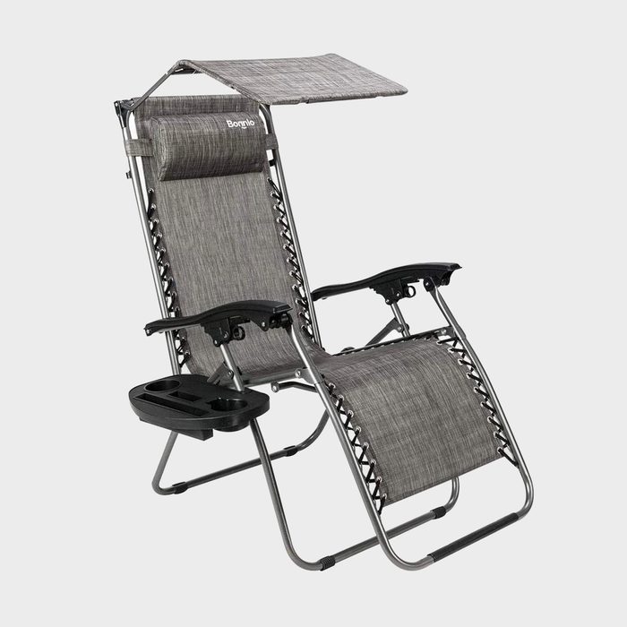 Bonnlo Zero Gravity Chair With Canopy Patio Sunshade Lounge Chair Ecomm Amazon.com