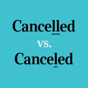 Cancelled Vs Canceled