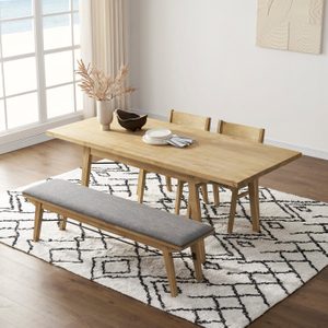 Miles Extendable Dining Table Castlery