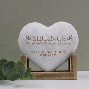Personalized Siblings Heart Sign Ecomm Via Etsy.com