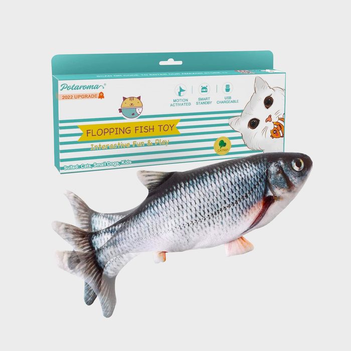 Potaroma Cat Toys Flopping Fish Ecomm Amazon.com