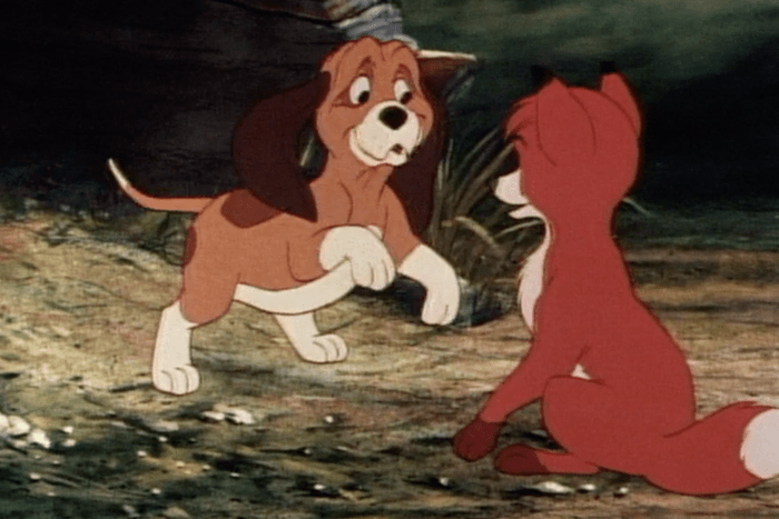 the fox and the hound animated Disney movie