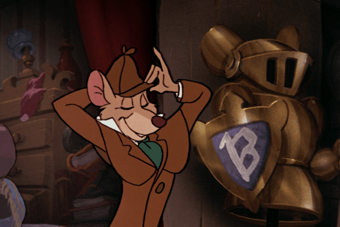 the great mouse detective animated 1986 Disney movie