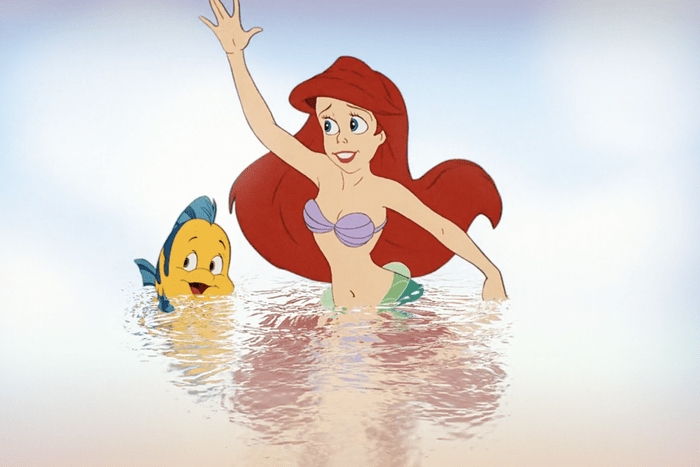 movie still from Disney's the little mermaid