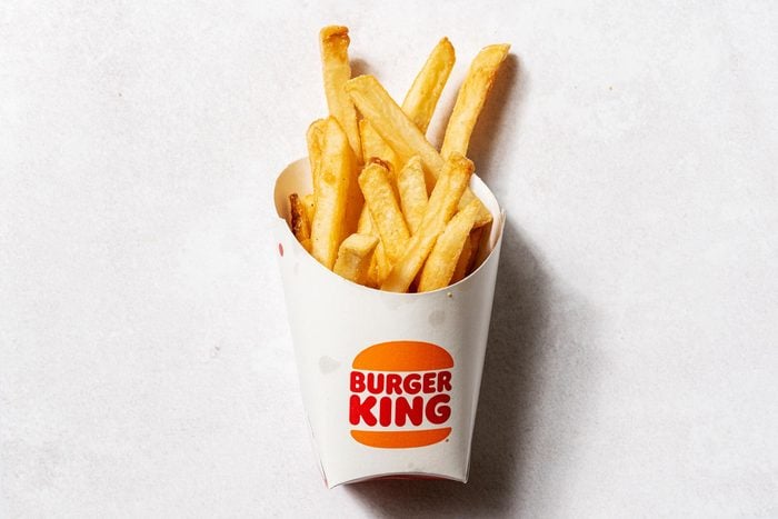 Burger king fresh cut fries