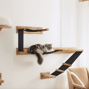 Wall Mounted Cat Shelf Via Etsy