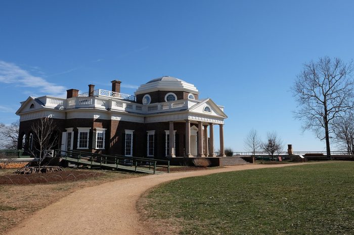 Monticello, home of Thomas Jefferson