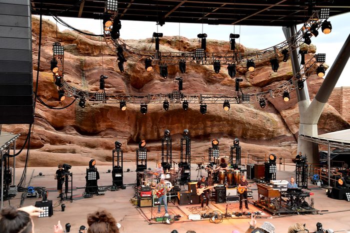 Umphreys McGee In Concert At Red Rocks Amphitheatre in Colorado