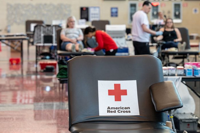 Red Cross Holds Blood Drive In Louisville As Nation Faces Shortage