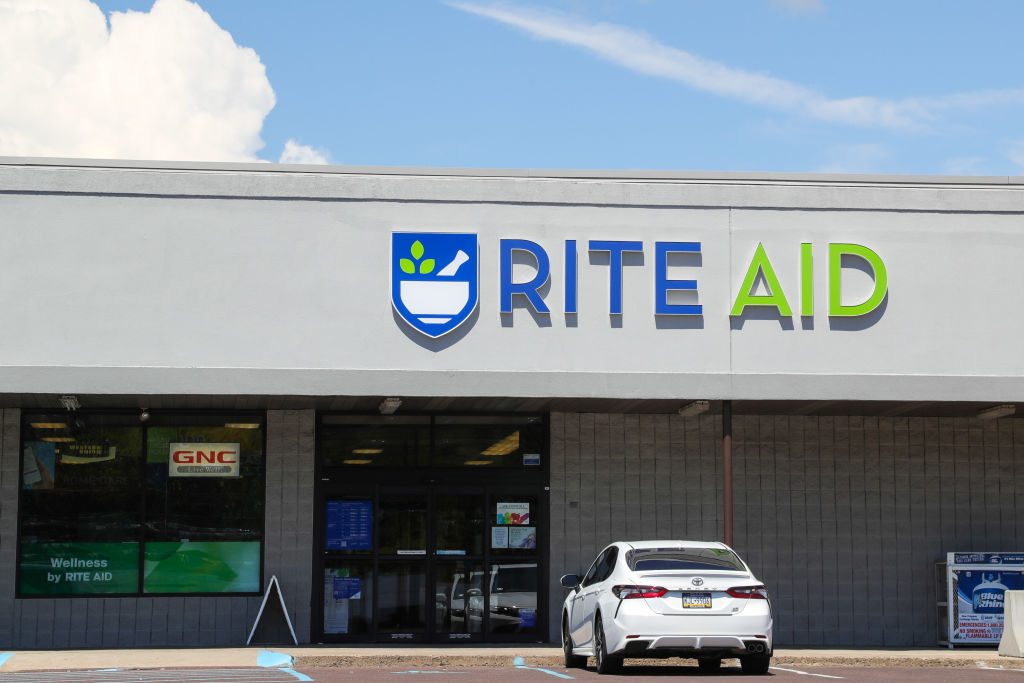 An exterior view of a Rite Aid drugstore near Bloomsburg.