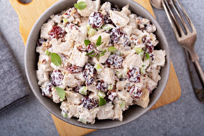 Chicken salad with dried cherry