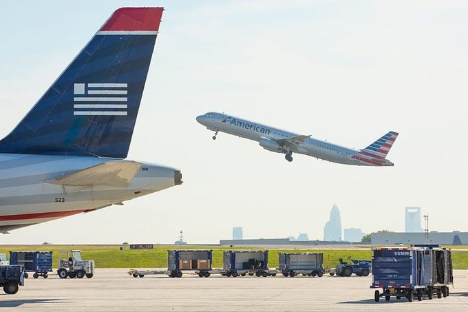 The Logistics Behind The US Airways And American Airlines Merger In Charlotte, NC