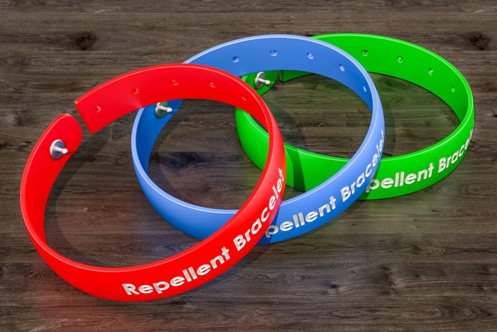 Anti-mosquito bracelets, insect repellent products