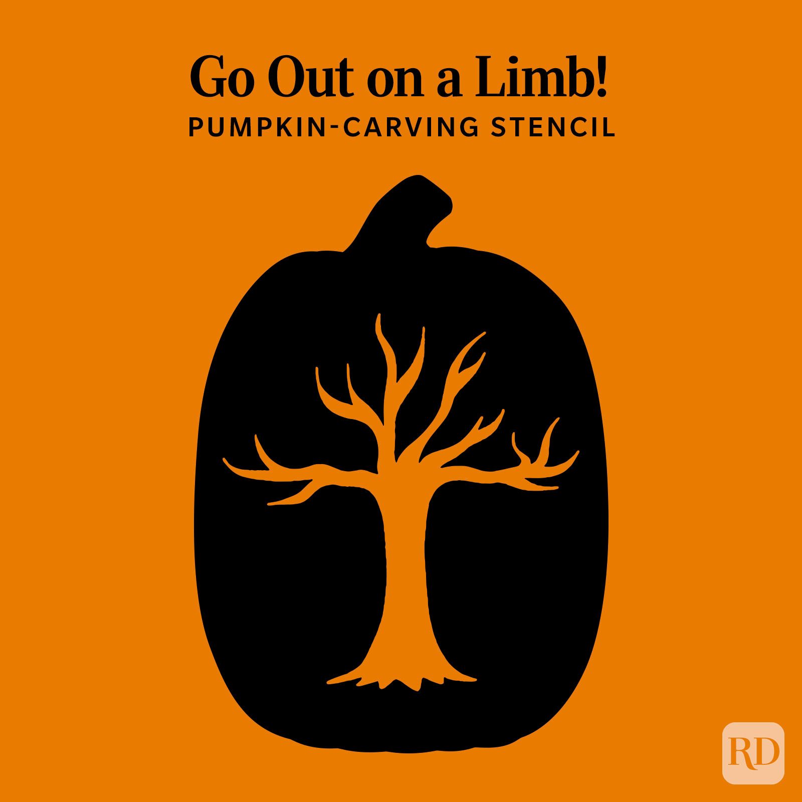 Pumpkin Carving Template 13