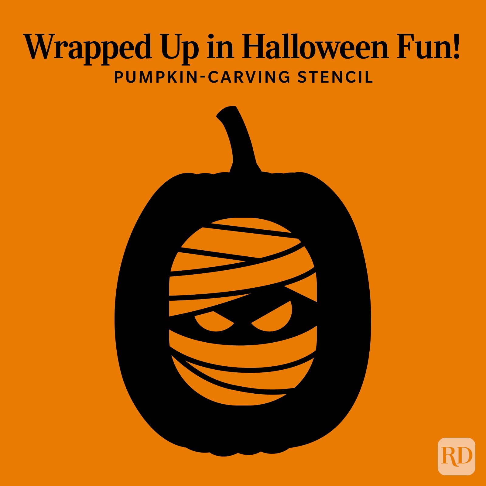 Pumpkin Carving Template 33
