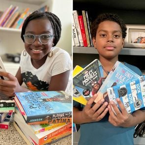 Square Round Rock Black Students Book Club Founders Jaiden Johnson And Kharia Pitts