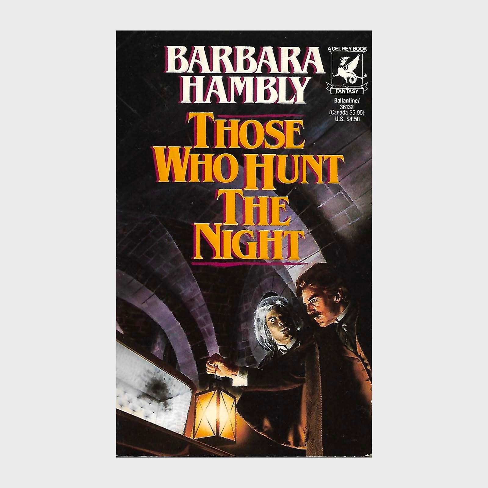 Vampire Books Those Who Hunt The Night