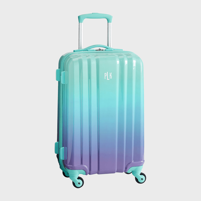 Channeled Hard Side Ombre Carry On Spinner Ecomm Via Pbteen.com