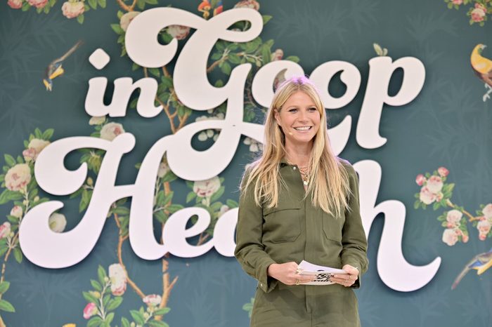 Gwyneth Paltrow speaks onstage In goop Health Summit Los Angeles 2019