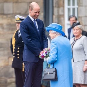 The Queen And The Duke Of Cambridge Attend The Ceremony of the Keys At The Palace of Holyroodhouse