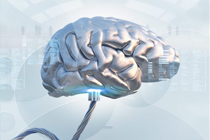 Metal artificial intelligence brain