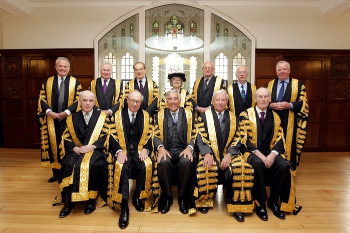 Supreme Court Justices Attend The Swearing In Of Their Twelfth Judge