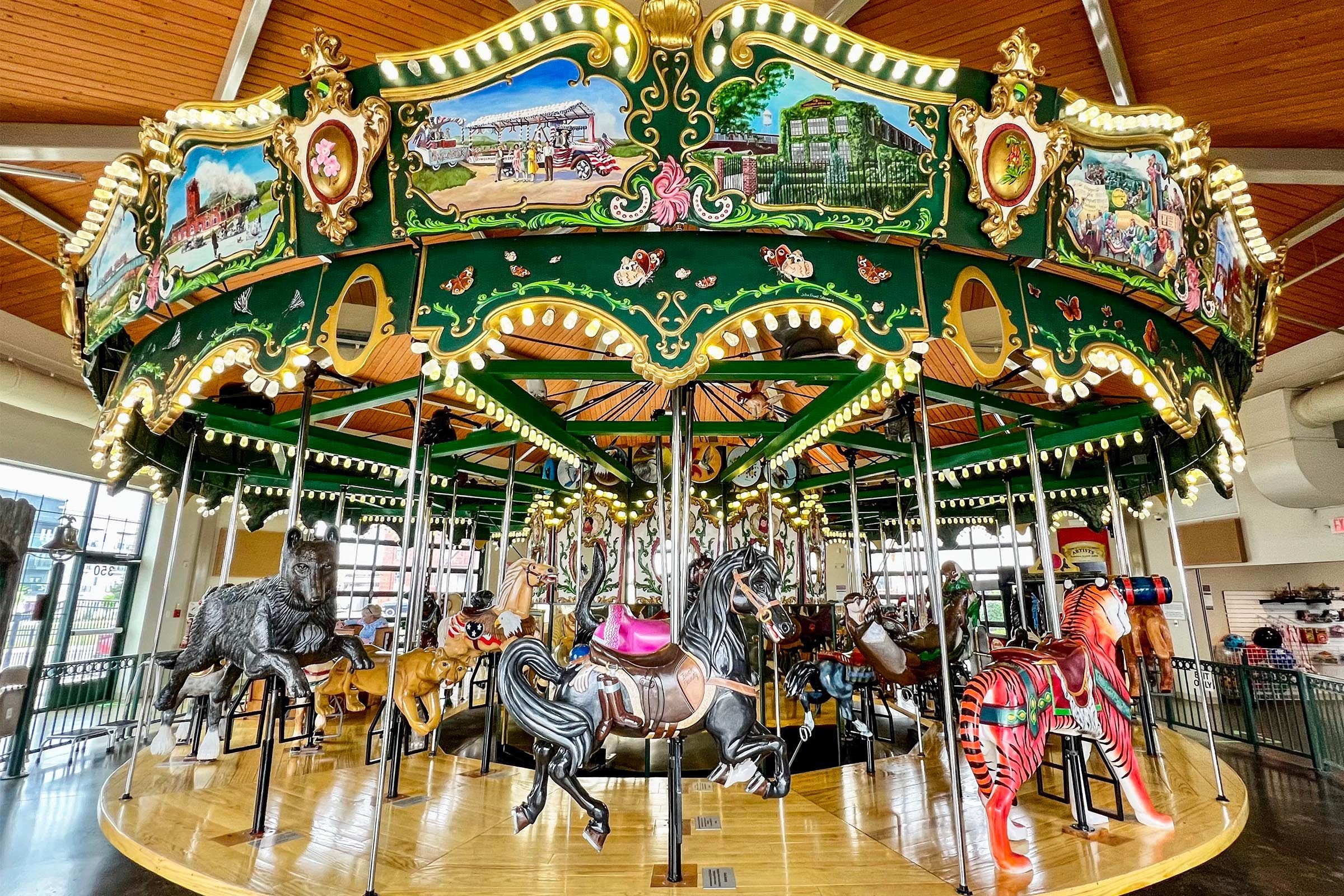 Nicest Places in America 2022 Kingsport Carousel in Kingsport, TN