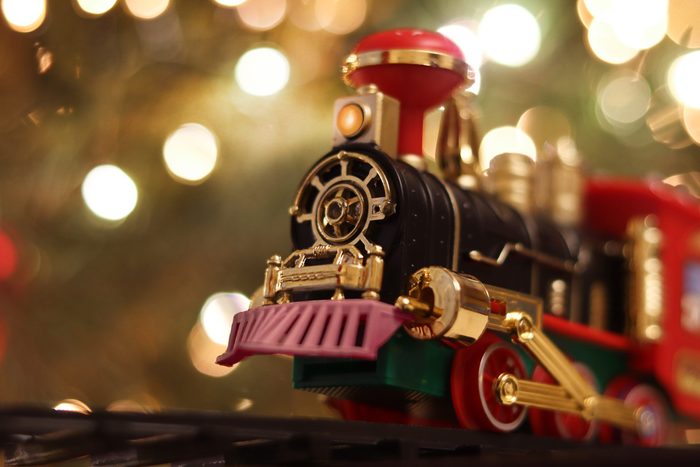 Holiday toy train
